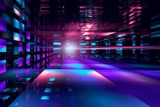 透明LED显示屏与玻璃幕墙的配合