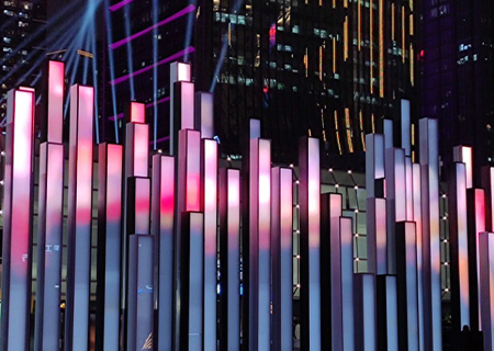 酷游九州创意屏之罗湖钢琴屏项目